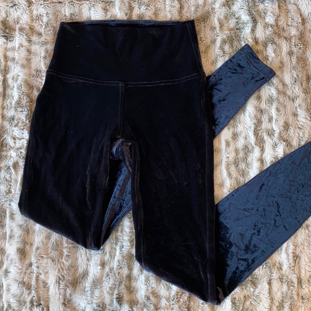 Lululemon Special Edition Velvet Leggings